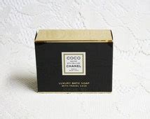 chanel coco luxury bath soap with travel case